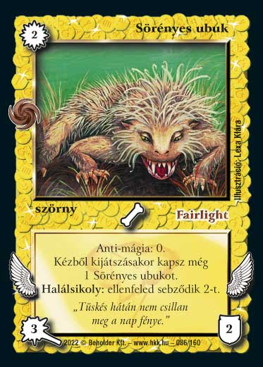 Kiadás: Résföld
Gyakoriság: gyakori