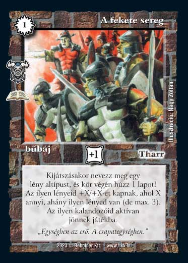 Kiadás: Trollok (Zén)
Gyakoriság: ritka