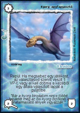 Kiadás: HKK junior
Gyakoriság: nem gyakori