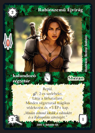 Kiadás: Alappakli, 9. kiadás (Végzetúr)
Gyakoriság: nem gyakori