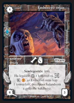 Kiadás: Elemi erők
Gyakoriság: nem gyakori