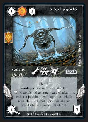 Kiadás: Elemi erők
Gyakoriság: ritka