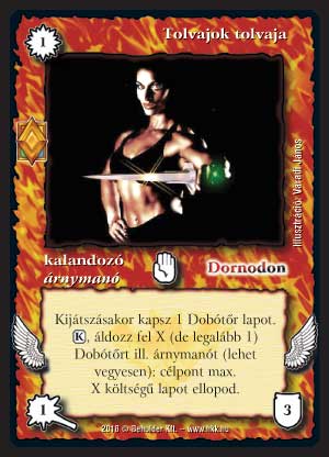 Kiadás: Elemi erők
Gyakoriság: ritka