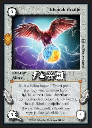 Kiadás: Elemi erők
Gyakoriság: ritka