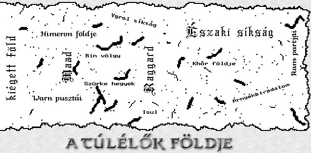 A Túlélők Földjének térképe